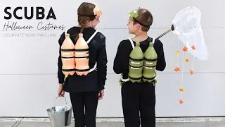 DIY Scuba Diver Halloween Costume