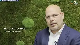 Hans Korteweg, COGEN Europe, Belgium - Policy, Market assessment, TEA & Business development
