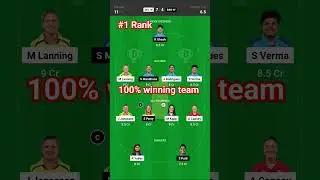 RCB vs DC Final 🔴  WIPL 2024 dreams 11 100% winning team best prediction #wipl2024 #rcb2024 #dc2024