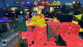 Splatoon 3 - Tricolor Turf War, First place team gameplay