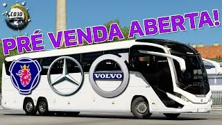 APRESENTAÇÃO E PRÉ VENDA! - MARCOPOLO PARADISO G8 1200 4/6X2 - SCANIA/MERCEDES/VOLVO - BY CD3DSHOP!