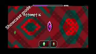 showcase of blue flame 100% (high detail) Geometry Dash