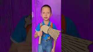🧼 Learn Daily Hygiene with Cardboard Fun! #shorts #kids