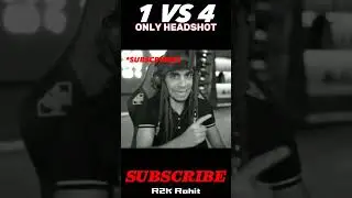 System fad de gee || 1 vs 4 free fire game play video #freefire #shorts #freefireshorts