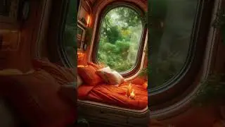 Cozy Survivalist Silo Window View - Relaxing & Atmospheric #relaxing #windowviews #shelter #ambient