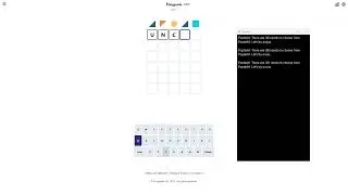 AI Solve Daily Polygonle Mini Puzzle #1029 (Hard Mode): 1/26/2026 (ASMR)