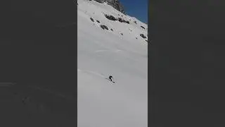 SHORT Grande Dent de Morcles depuis Ovronnaz Valais Suisse Voie Normale ski de randonn&eacute;e montagne