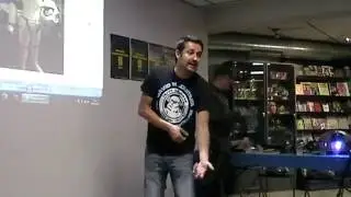 Conferencia de David M Santana en Alita Comics, Santiago de Compostela. Parte 2.