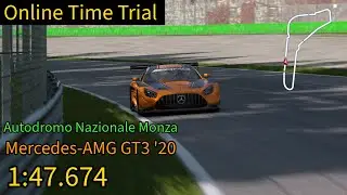 GT7 | Online Time Trial - Autodromo Nazionale Monza [Mercedes-AMG GT3 '20]