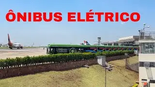 APRESENTA&Ccedil;&Atilde;O DOS NOVOS &Ocirc;NIBUS EL&Eacute;TRICOS DO AEROPORTO DE CONGONHAS - AENA BRASIL