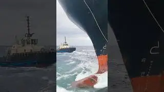 RESPECT ship Rope Operation Close-Up #viral #marine #seafarer #shortfeed #travel