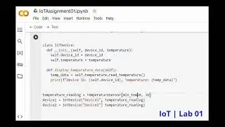 IoT | Lab 01 | Demo