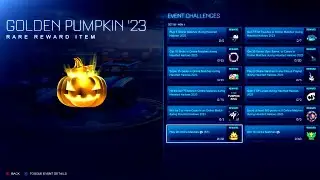 OPENING *20* OF THE *NEW* GOLDEN PUMPKIN '23 DROPS IN ROCKET LEAGUE!