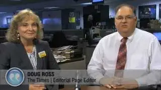 Glenda Ritz visits The Times of Northwest Indiana