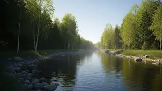River Sounds for Deep Sleep and Stress Relief with Natural Healing Water Ambience | Every Night