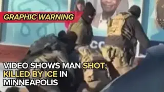 GRAPHIC WARNING: Video appears to show man shot, killed by ICE in Minneapolis