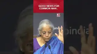 GST Council Meeting Outcome: Nirmala Sitharaman Announces Big Relief For Common Man #shorts