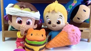 Niloya oyuncak ranzadan kalkınca başı ağrıyor Pepee Niloyanın başına patates sarıyor Squishy ezme