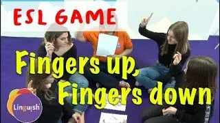 Linguish ESL Games // Fingers up, Fingers down  // LT275