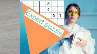 A pleasant expert sudoku to hone your notation free skills