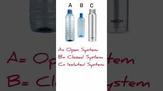 Basics of Thermodynamics | Types of Systems in Thermodynamics. #thermodynamics #physics