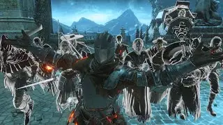 Dark Souls 3 but I summon all the NPCs at once