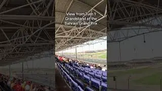 View from Turn 1 at the Bahrain Grand Prix (2025)
