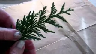 Make Gift Wrap for Homemade Holiday Bread