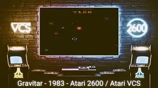 Gravitar - 1983 - Atari 2600 ( Atari VCS )