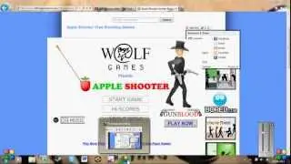 Apple shooter play
