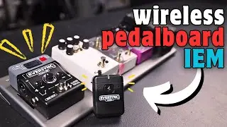 In Ear Monitor for Your Pedalboard | CloudVocal EverSync Wireless IEM