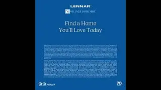 3-2-1 Buydown with Lennar!
