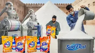 Surf Manufacturing Process | How Washing Powder Is Made in Pakistan😱