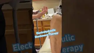SoftwaveTRT electrohydraulic shockwave therapy Knee Pain
