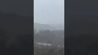 1st Snow Of The Year | Severe Storm Coming Through | Stay Safe | Weather Update From Branson MO
