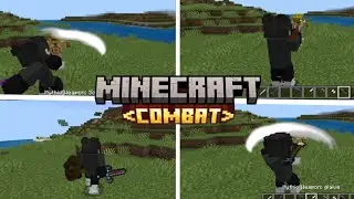BEST COMBAT MOD MINECRAFT PE!  1.21+ | mystical player combat addon
