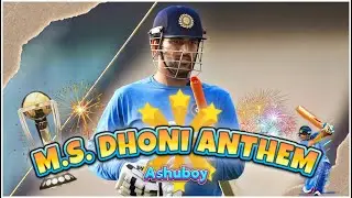 MS Dhoni Anthem (Thala For A Reason) Hindi Song | AshuBOY #msdhoni #msd #dhoni #ipl #cricket