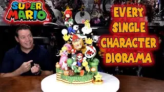 Every Single Super MARIO BROS CHARACTER Statue! T Studio Diorama Review