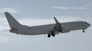 *RARE!!!* United States - US Navy (USN) Boeing 737-86J(SF) Takeoff From Idaho Falls [N308BR]