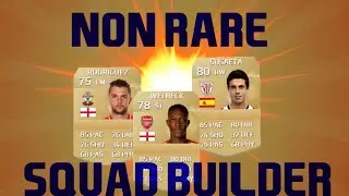Fifa 15 - Non-Rare Gold Squad Builder