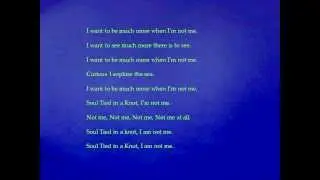 TNA Jeff Hardy ,Soul Tied in A Knot Lyrics
