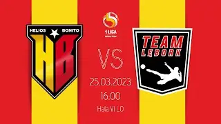 LIVE: Bonito Helios Białystok - LSSS Team Lębork | 1 Polska Liga Futsalu