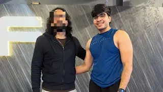 I met this FAMOUS SINGER at the gym!!😳