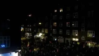 COP15 supporters chanting as police mass arrest 400