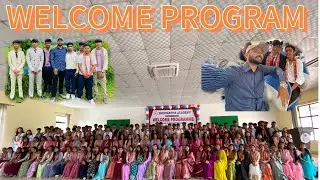 Welcome Program for Fresher! Vlog-2, (Siddhartha Academy) 2025 August 29