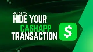 How to Hide Transaction in CashApp !