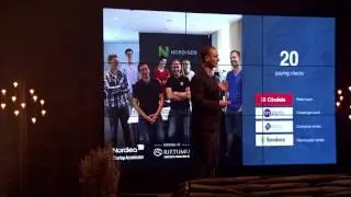 Nordigen at Slush 2016 Pitching Stage