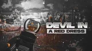 Devil In The Red Dress😈//PUBG MONTAGE//Four Finger+Gyro🔥