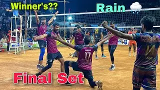 Final Set 🔥 Winner’s?? Rain 🌧️ | KSEB Vs Kerala Police 👮‍♂️ Vadakara | Kerala