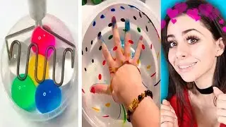Oddly SATISFYING Video Compilation - ASMR , Slime Pressing and more!
